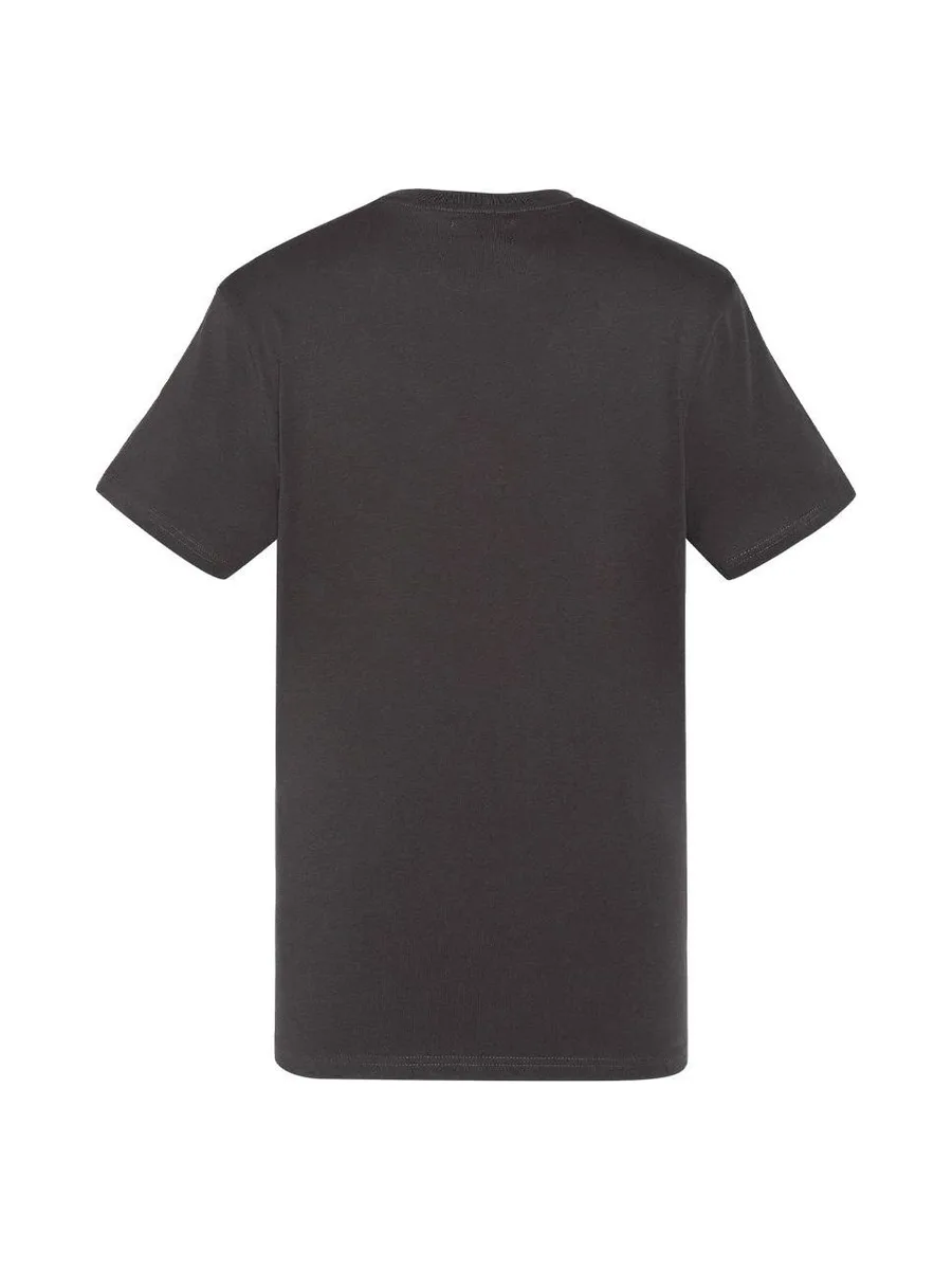 T-shirt Noir Homme Schott TSUSTOUR 3