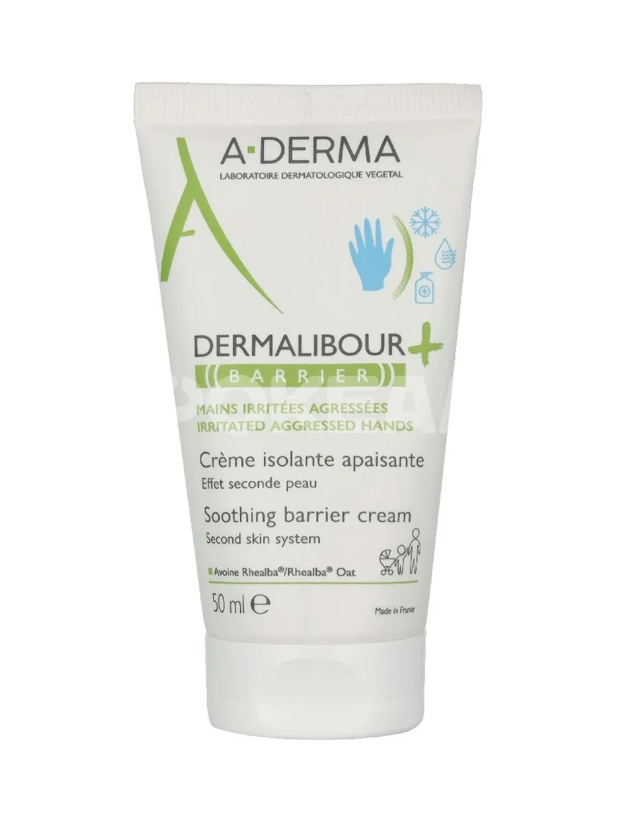 A-Derma Dermalibour + Isolating Barrier Cream 50ml 1