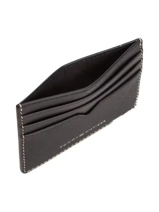 Portefeuille Noir Homme Tommy Hilfiger Saffianos0 2