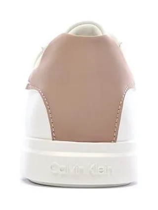 Baskets Blanc/Rose Femme Calvin Klein Jeans Low Pro Cups 3