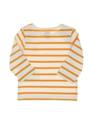 T-Shirt Blanc/Jaune Garçon EOM Eloris 2