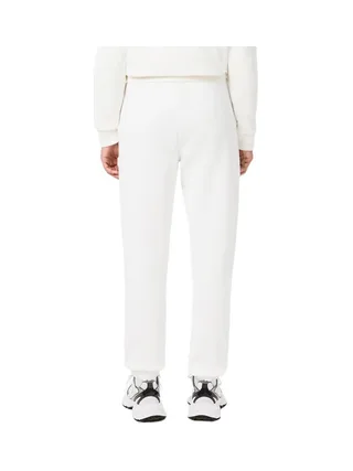 Jogging Blanc Femme Lacoste Fleece 2