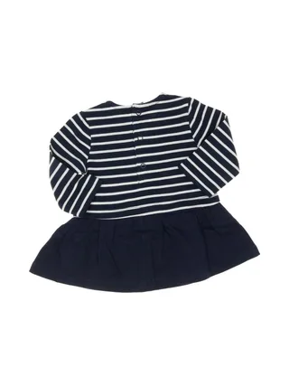 Robe Marine/Blanche Fille Elle est ou la mer Rulipe 2