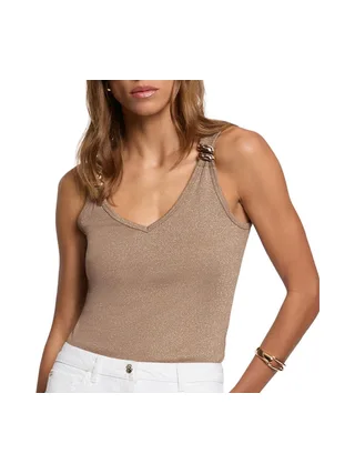 Débardeur Beige Femme Morgan DNOEMI 1