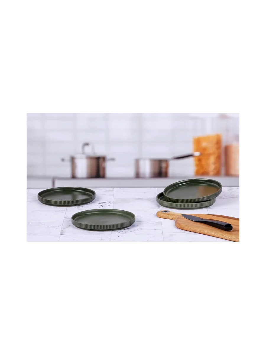 Assiette SCANDI Ø16,5cm - 4 pièces - Marine 16
