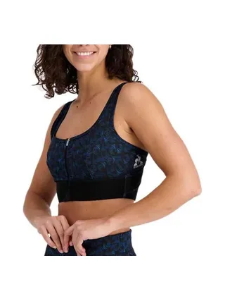 Brassière Noire/Bleu Femme Le Coq Sportif Training 1