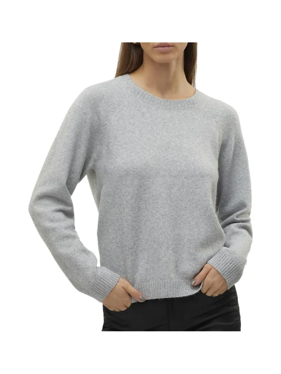 Pull Argenté Femme Vero Moda Doffyshine 1