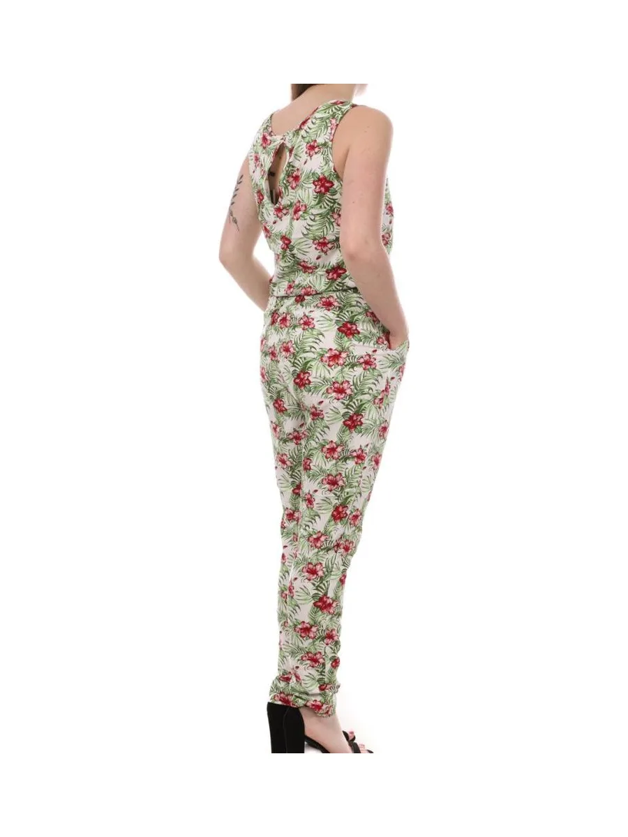Combinaison Blanche/Fleurs Femme Vero Moda Easy 3