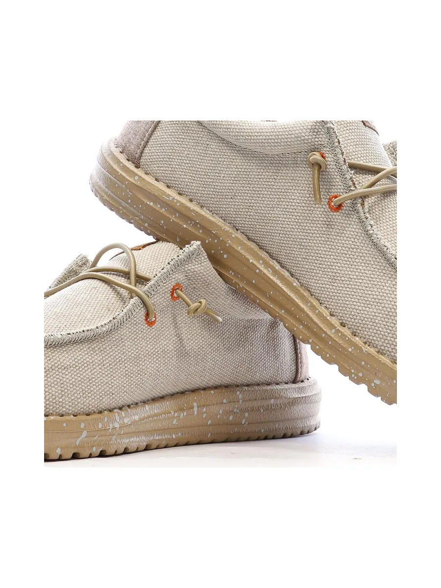 Chaussures Beige Femme Hey Dude Silver 8