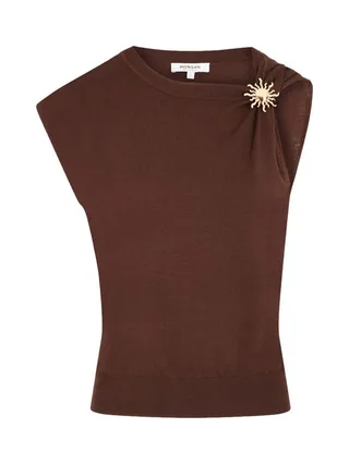 Top Marron Femme Morgan MCHOCO 3