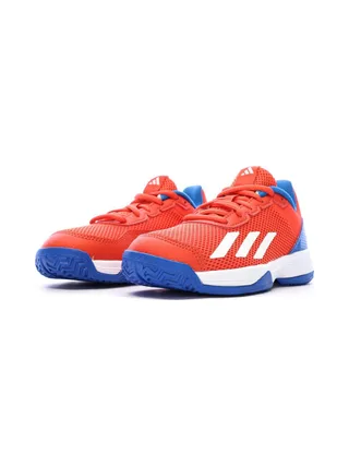 Baskets Rouges/Bleu Garçon Adidas Courtflash 7