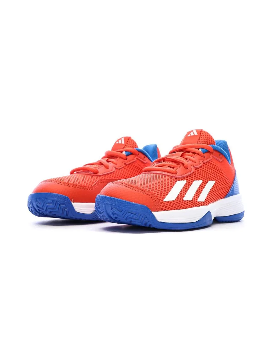 Baskets Rouges/Bleu Garçon Adidas Courtflash 7