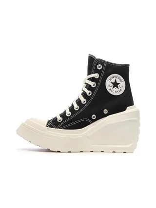 Baskets Noires Femme Converse Chuck 70 De Luxe Wedge A06478C 1