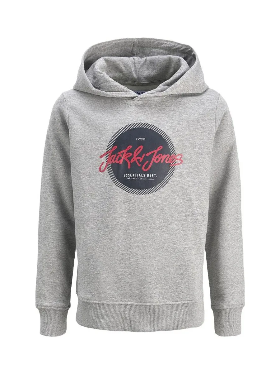 Sweat à Capuche Gris Garçon Jack & Jones Hurban 2