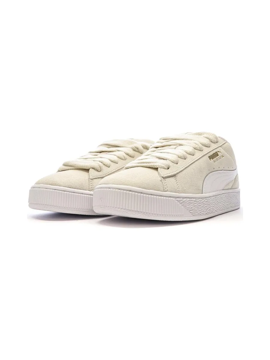 Baskets Beige/Blanc Homme Puma Suede XL 7