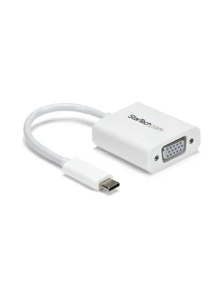 USB-C to VGA Adapter - White 1