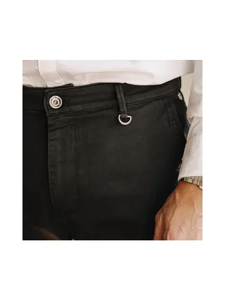 Pantalon Chino Noir Homme Freeman Porter Gino Epic 3