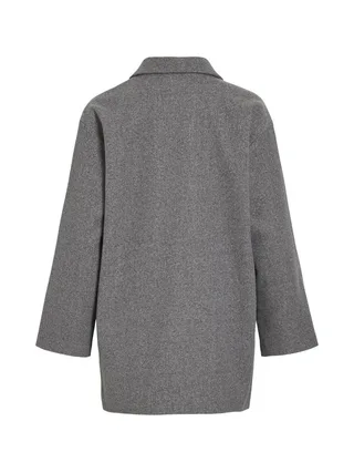 Manteau Gris Femme Vila Sakaya 2