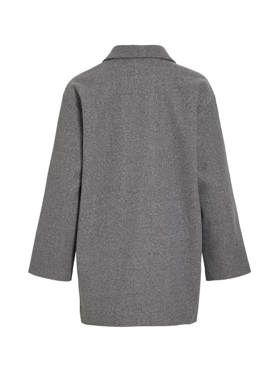 Manteau Gris Femme Vila Sakaya 2