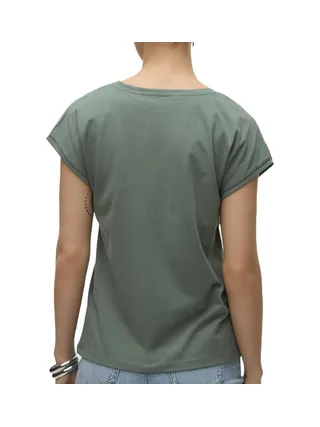 T-Shirt Vert Femme Vero Moda Dubarry 2