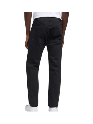 Jean Straight Fit Noir Homme Lee L72BTNRM 2