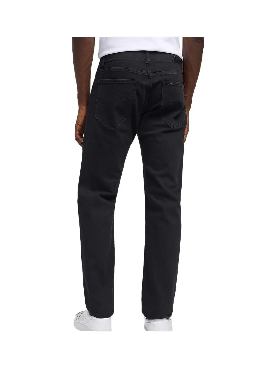 Jean Straight Fit Noir Homme Lee L72BTNRM 3