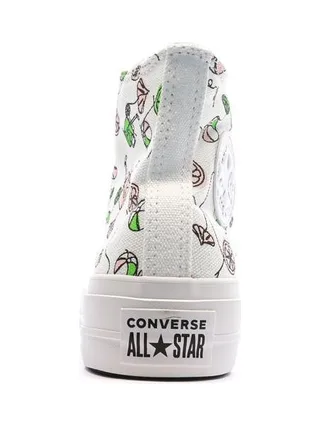 Baskets Blanches/Noires Femme Converse Lemonade 3
