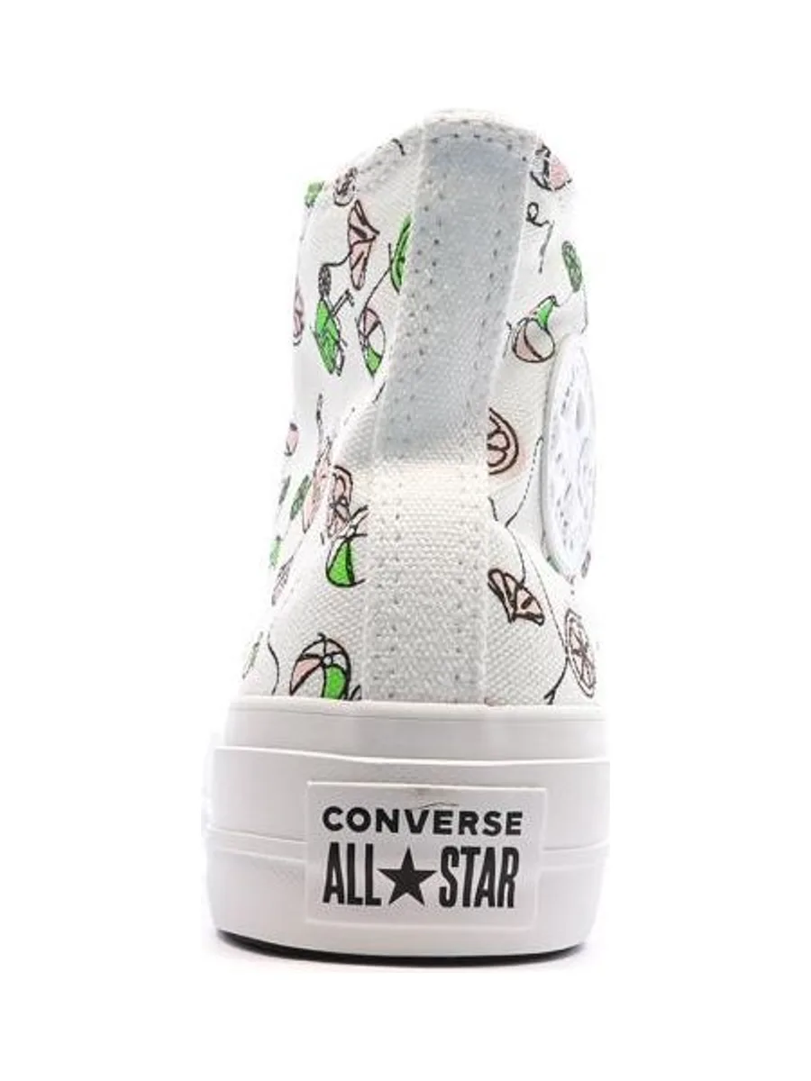 Baskets Blanches/Noires Femme Converse Lemonade 3