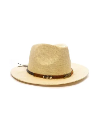 Chapeaux Beige Via Lorenzo Fedora 2