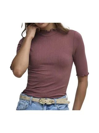 T-Shirt Vieux Rose Femme JDY Fransiska 1