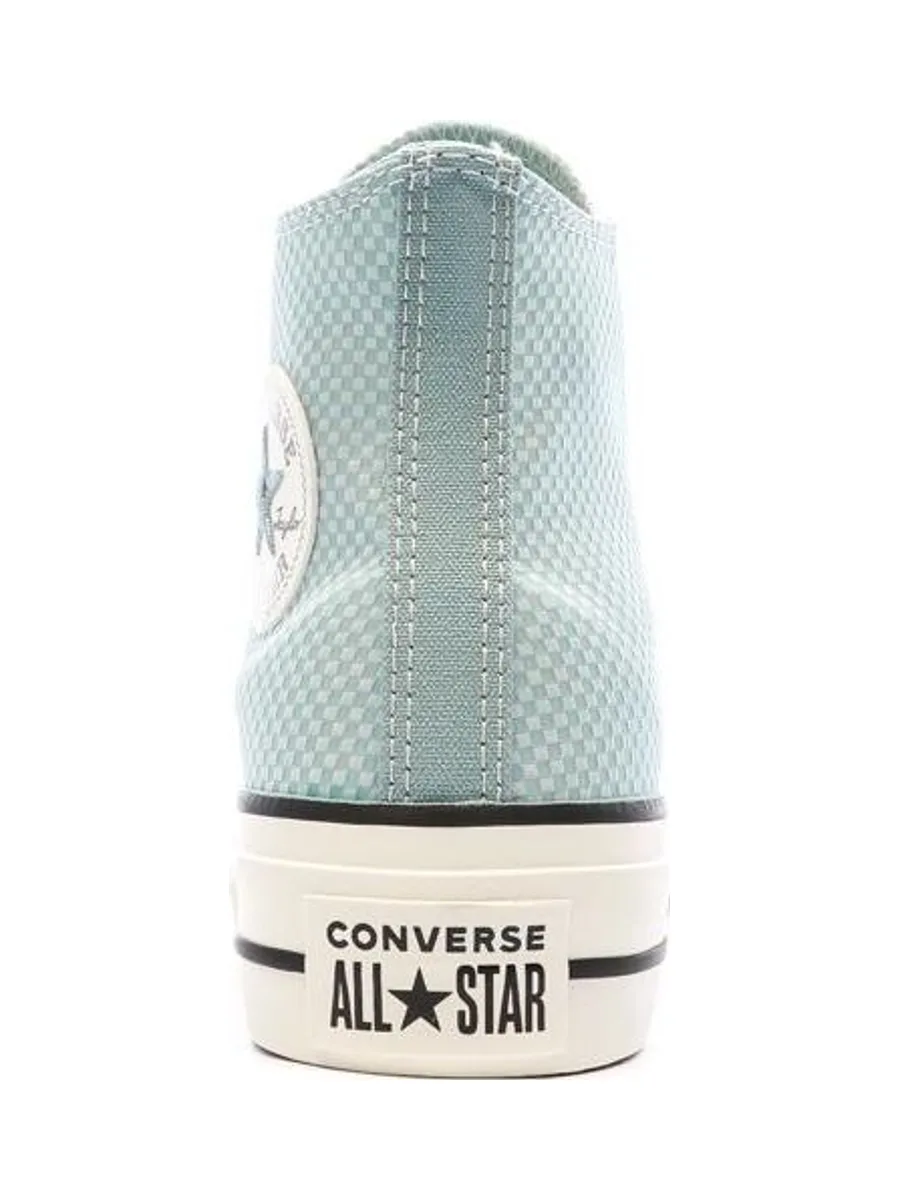 Baskets Turquoise Converse Femme Chuck Taylor All Star Lift Infinity 4