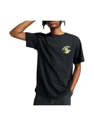 T-shirt Noir Homme Converse Chuck Tours 1