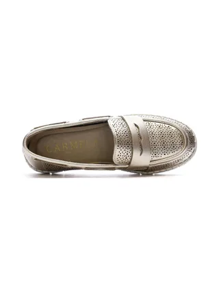 Chaussures de ville Dorées Femme Carmela Oro 4