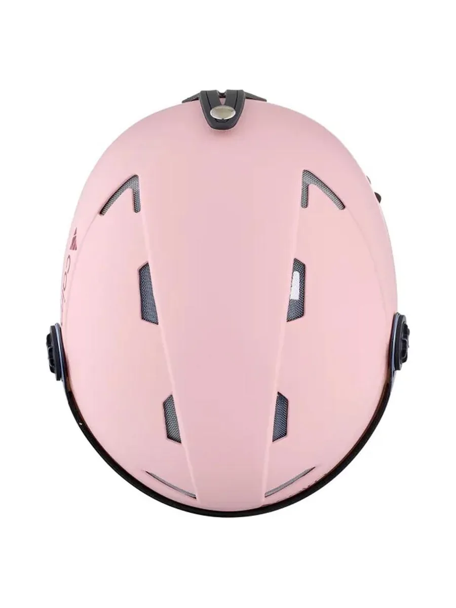 Casque de ski Rose Femme Cairn Orbit Visor Powder Pink 4