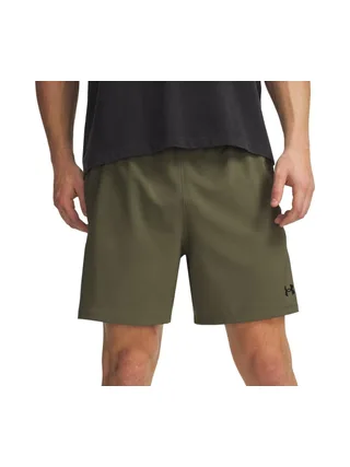 Short de Running Kaki/Noir Homme Under Armour Vanish Woven 1373718 1