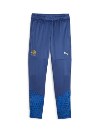 OM Pantalon Training Bleu Junior Puma 2023/2024 1