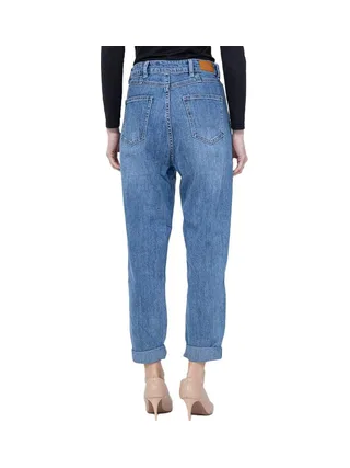 Jeans Bleu Mom Femme Monday Premium 3211 2
