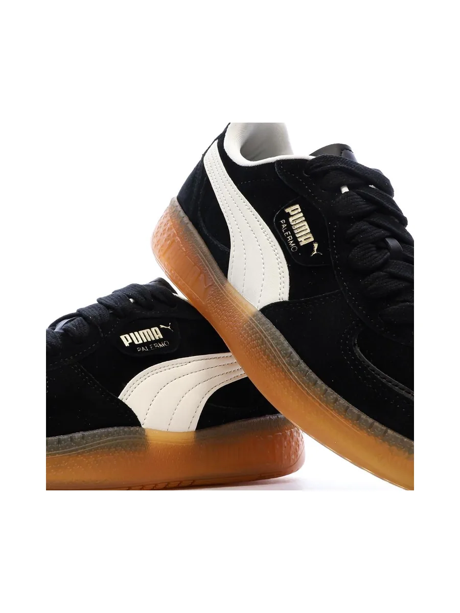 Baskets Noires/Blanches Femme Puma Palermo Moda Xtra Gum 8