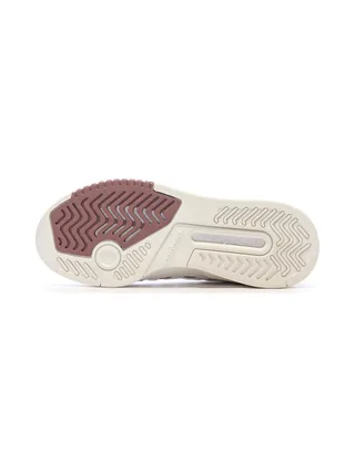 Baskets Blanches/Mauves Femme Adidas Drop Step Low W 5