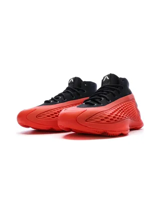 Chaussures de Basketball Rouge/Noir Homme Adidas Anthony Edwards 6