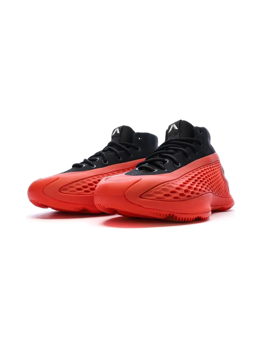 Chaussures de Basketball Rouge/Noir Homme Adidas Anthony Edwards 6