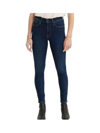 Jean Skinny Bleu Foncé Femme Levi's 721 1