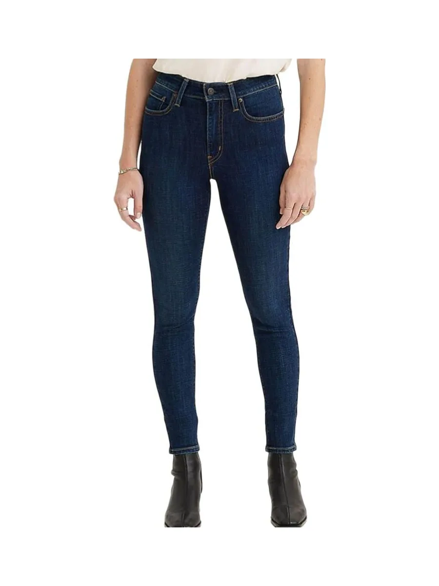 Jean Skinny Bleu Foncé Femme Levi's 721 2