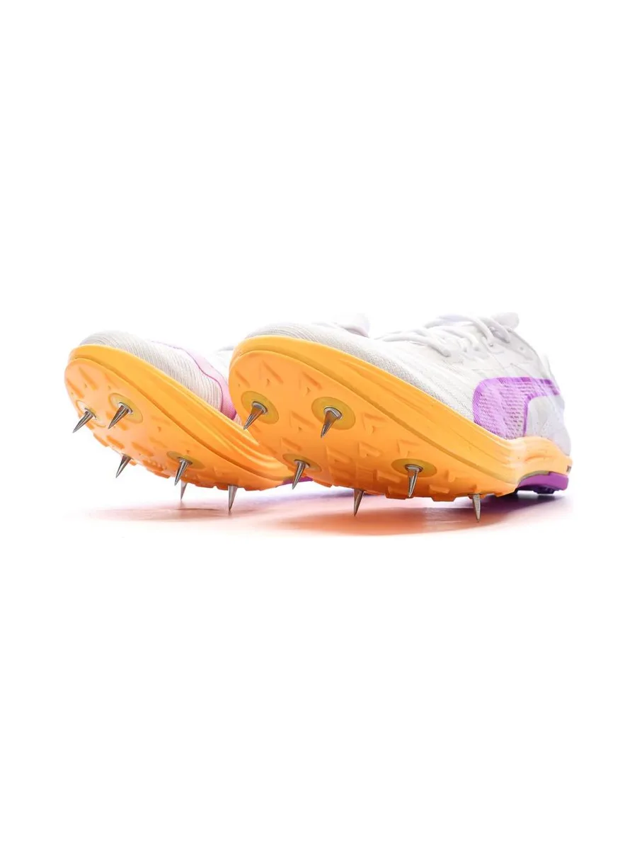 Chaussures Athlétisme Blanc/Rose Mixte Puma Crossfox Nitro Elite 7