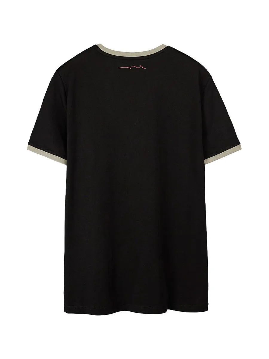 T-Shirt Noir Homme Teddy Smith Ticlas 3