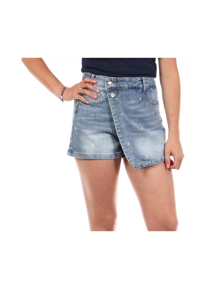 Jupe Short Bleu Femme Monday Premium 127 2