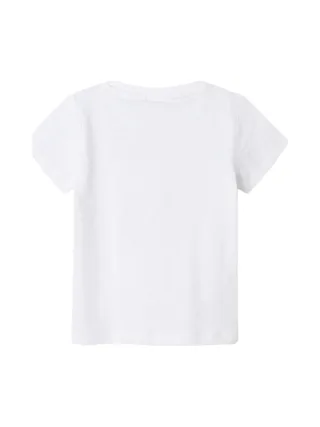 T-shirt Blanc Fille Name It Jeanette 2