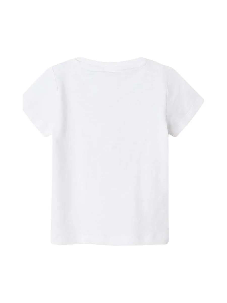 T-shirt Blanc Fille Name It Jeanette 3
