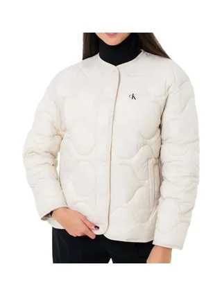 Veste Matelassée Beige Femme Calvin Klein Jeans Insulated 1