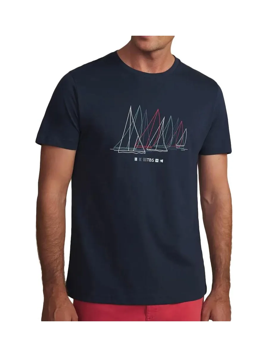 T-Shirt Marine Homme TBS Boat 2